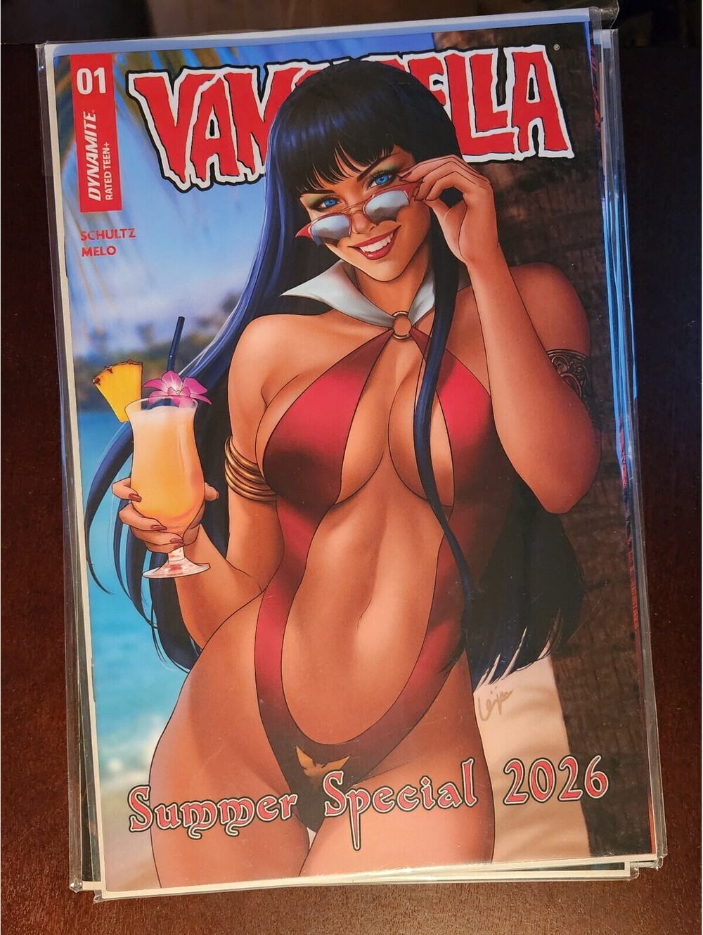 Vampirella Summer Special #1K Eric Chen Variant Ltd 500 NM Dynamite 2026